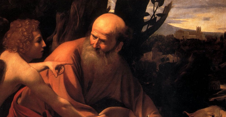 'Sacrifice of Isaac' by Caravaggio